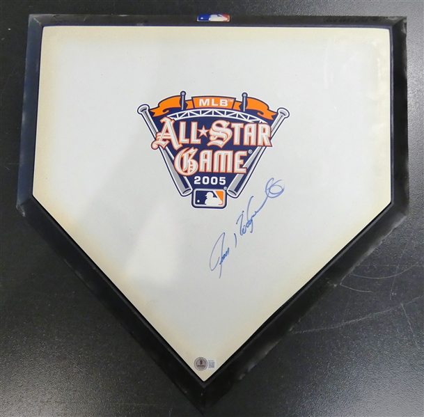 Ivan Rodriguez Autographed 2005 All Star Game Commemorative Home Plate