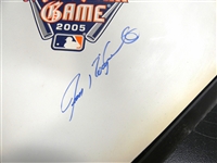 Ivan Rodriguez Autographed 2005 All Star Game Commemorative Home Plate