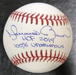Mariano Rivera Autographed 100% Unanimous HOF Baseball