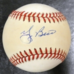 Yogi Berra Autographed Baseball
