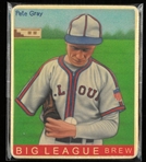 Pete Gray Big League Brew Helmar Brewing Co Card