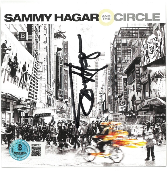 Sammy Hagar Autographed CD Insert