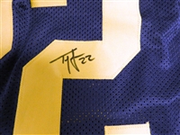 Ty Law Autographed Custom Jersey