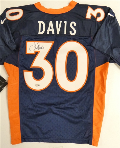 Terrell Davis Autographed Broncos Authentic Jersey