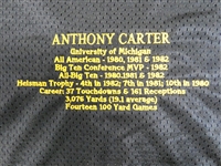 Anthony Carter Autographed Custom Jersey