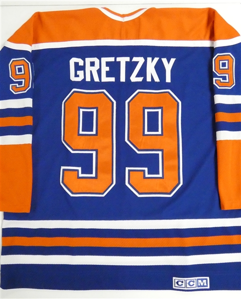Wayne Gretzky XL Edmonton Oilers CCM Jersey
