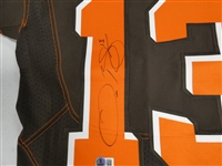 Odell Beckham Jr. Autographed Team Issued Browns Authentic Jersey