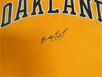 Barbaro Garbey Autographed 1986 Oakland A's Team Issued Jersey