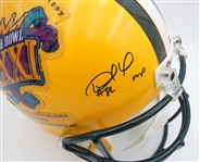 Desmond Howard Autographed SB XXXI Replica Helmet