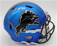 Carlton Davis Autographed Lions Full Size Replica Helmet