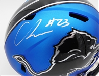 Carlton Davis Autographed Lions Full Size Replica Helmet
