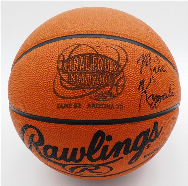 Mike Krzyzewski Autographed 2001 Final Four Basketball