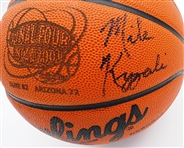 Mike Krzyzewski Autographed 2001 Final Four Basketball