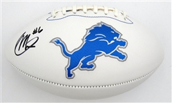 Ifeatu Melifonwu Autographed Lions Football