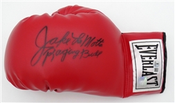 Jake LaMotta Autographed Boxing Glove