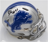 James Houston Autographed Lions Mini Helmet
