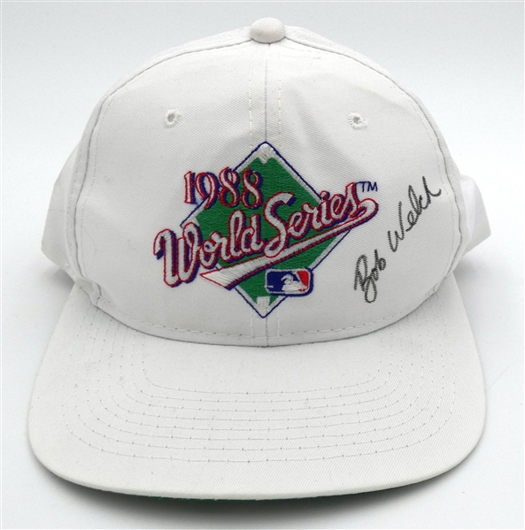 Bob Welch Autographed 1988 World Series Hat