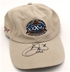 Emmitt Smith Autographed Super Bowl XXXVII Hat