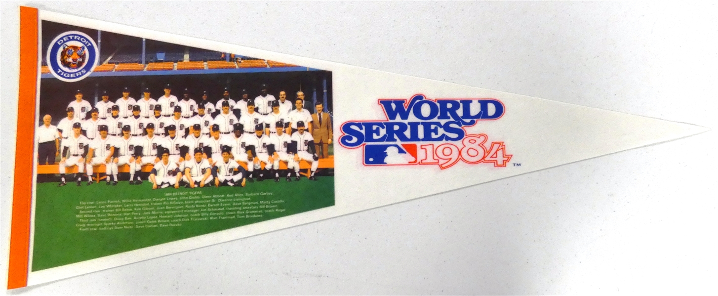 Detroit Tigers 1984 World Series Pennant