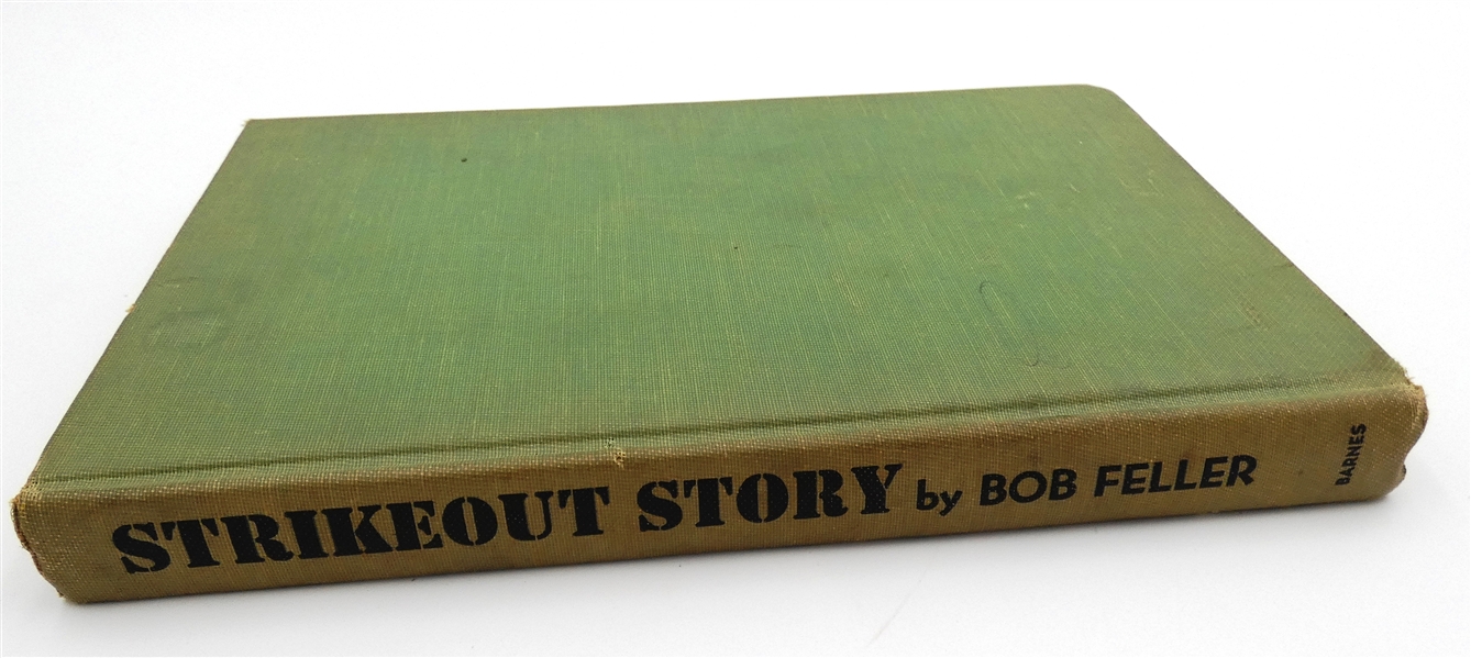 Bob Feller Autographed "Strikeout Story"