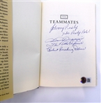 Pesky, DiMaggio & Doerr Autographed The Teammates