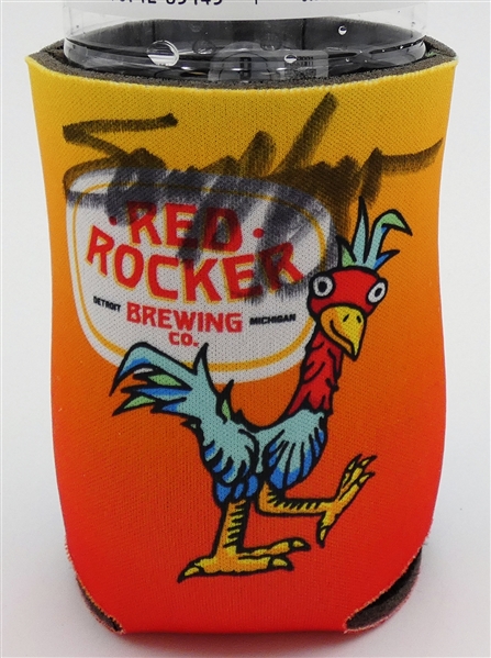 Sammy Hagar Autographed Red Rocker Brewing Co Koozie