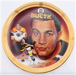 Johnny Bucyk Autographed 8" Plate
