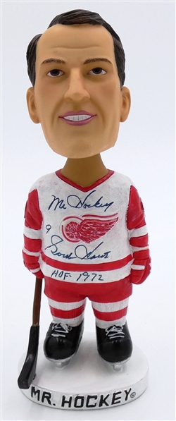 Gordie Howe Autographed Bobblehead