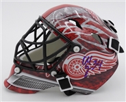 Alex Lyon Autographed Red Wings Mini Mask