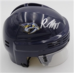 Roman Josi Autographed Mini Helmet