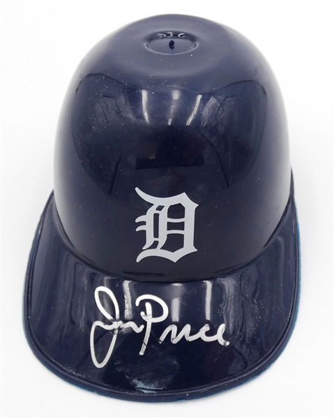 Jim Price Autographed Tigers Mini Batting Helmet