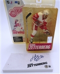 Henrik Zetterberg Autographed McFarlane Figure