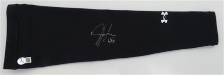 Justyn-Henry Malloy Autographed Game Worn Sleeve