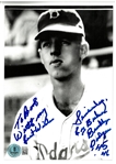 Cy Buker Autographed 4x6 Photo
