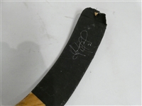 Jiri Fischer Game Used Autographed Stick