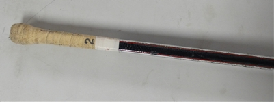 Jiri Fischer Game Used Autographed Stick