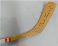 Ted Lindsay Autographed Commemorative Stick
