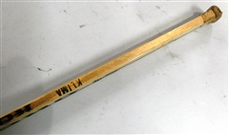 Petr Klima Game Used Autographed Stick
