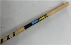 Aaron Ward Game Used Autographed Stick