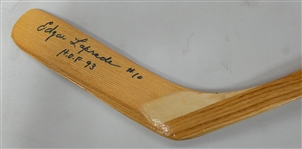 Edgar Laprade Autographed Stick