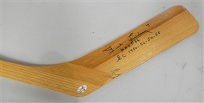 Ted Lindsay Autographed Stick