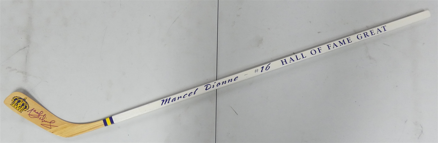 Marcel Dionne Autographed Commemorative Stick
