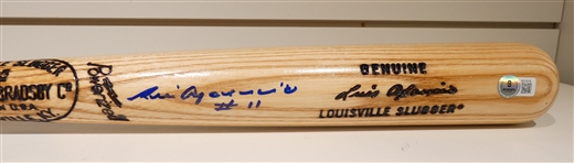 Luis Aparicio Autographed Game Model Bat
