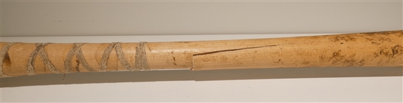 Dereck Rodriguez Game Used Bat