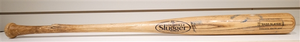 Chicago White Sox "Bass Slayer" Game Used Bat