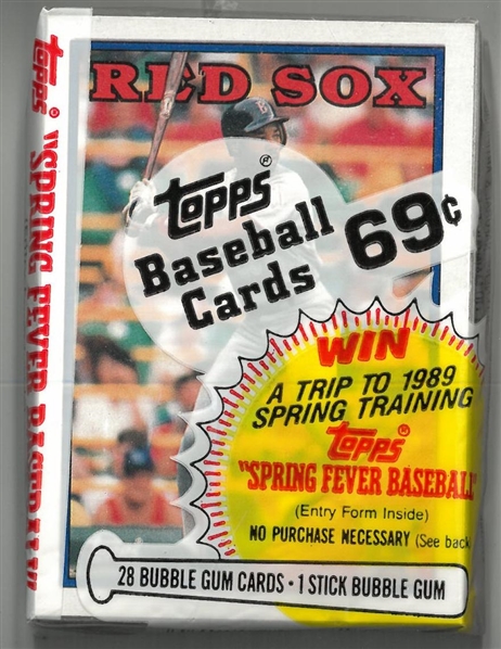 1988 Topps Baseball Cello Pack