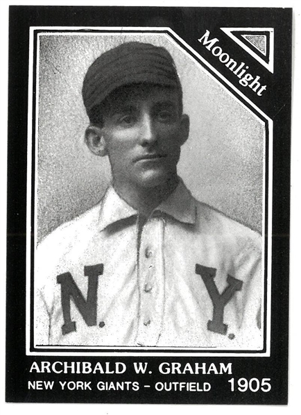 Archbald "Moonlight" Graham Card