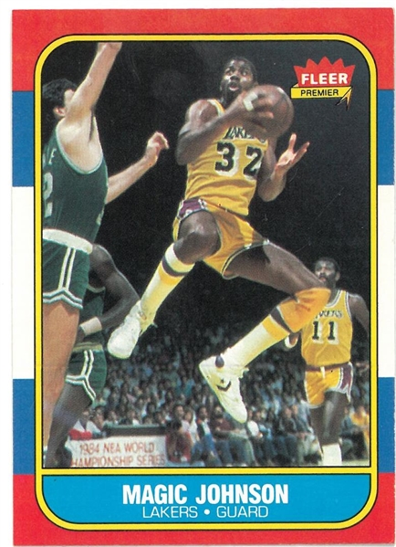 Magic Johnson 1986/87 Fleer