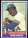Hank Aaron 1976 Topps