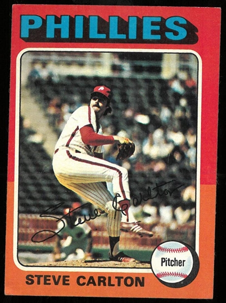 Steve Carlton 1975 Topps